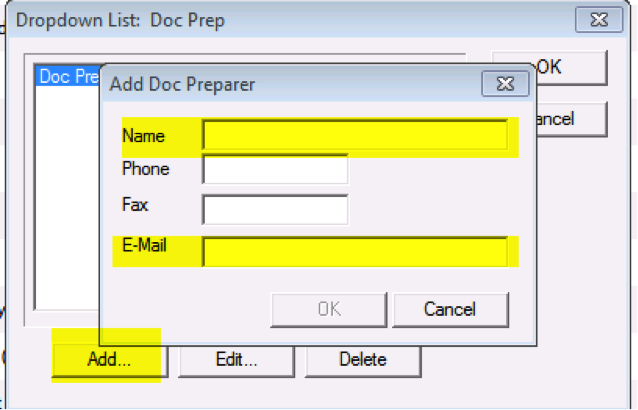 How to Add Names to the Dropdown List Within Point - focusIT, Inc