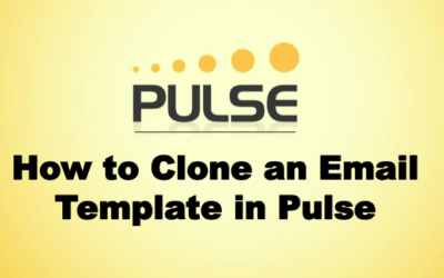 How To Clone an Email Template in Pulse